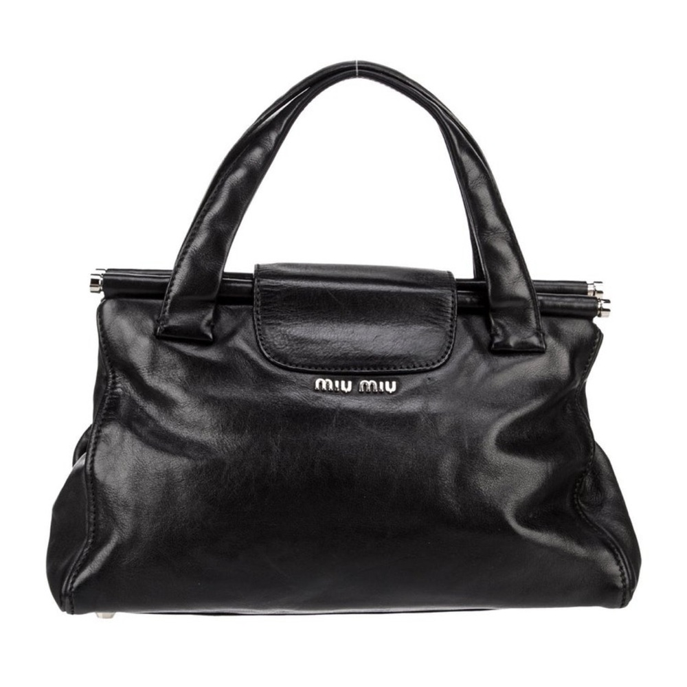 BLACK MIUMIU BAG - Picture 4 of 11